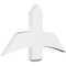 Ekena Millwork Bellingham Architectural Grade PVC Gable Bracket, 36"W x 19 1/2"H x 2"D x 6"F, 13/12 Pitch GBP036X20X0206BEL00 - alternate 1
